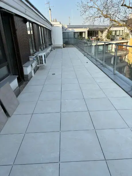 Dachterrasse Wien Muyas Fliesenleger – Platten verlegen terrasse