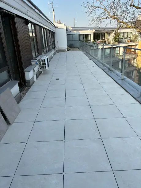 Dachterrasse Wien Muyas Fliesenleger – Platten verlegen terrasse